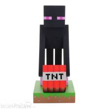 Exquisite Gaming EXGMER-CGCRMC400782 - Minecraft Cable Guys Lade-Halter Enderman 22cm
