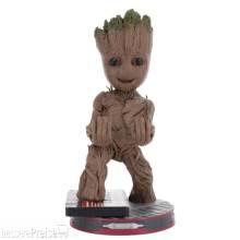 Exquisite Gaming EXGMER-CGCRMR400784 - Marvel Cable Guys Lade-Halter Smiley Toddler Groot 22 cm