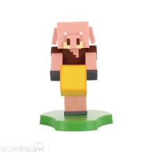 Exquisite Gaming EXGMER-HDHMMC400733 - Minecraft Cable Guys Mini Lade-Halter Piglin Guys Holdems 11cm
