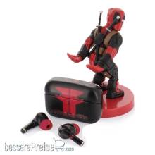 Exquisite Gaming EXGMER-HDHPMR400685 - Marvel Holdems Mini-Halter & Kabellose Kopfhörer Deadpool mit TWS Buds Pro 10 cm