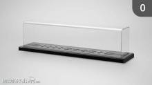 Train Safe FDL-0-060 - Funktionsdisplay LED Spur 0 60 cm Lang, inkl. 3 Paar Rollenböcken, Füllstücken und Beleuchtung, Lichthaube