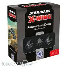 Fantasy Flight Games FFGD4122 - Star Wars: X-Wing 2.Ed. - Konstrukte des Krieges Staffelpack DE