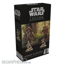 Atomic Mass Games FFGD4706 - Star Wars: Legion - Logray & Wicket
