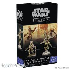 Atomic Mass Games FFGD4710 - Star Wars: Legion - Sun Fac & Poggle der Geringere