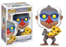 Funko FK20095 - Der König der Löwen POP! Disney Vinyl Figur Rafiki & Simba 9 cm