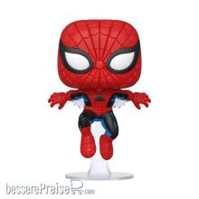 Funko FK46952 - Marvel 80th POP! Marvel Vinyl Figur Spider-Man (First Appearance) 9 cm