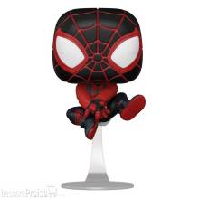 Funko FK50152 - Marvel´s Spider-Man POP! Games Vinyl Figur Miles Morales Bodega Suit 9 cm