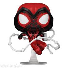 Funko FK50155 - Marvel´s Spider-Man POP! Games Vinyl Figur Miles Morales Red Suit 9 cm
