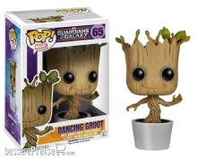 Funko FK5104 - Guardians of the Galaxy POP! Vinyl Wackelkopf-Figur Dancing Groot 10 cm