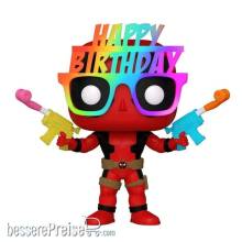 Deadpool POP! Marvel Vinyl Figur 30th Birthday Glasses Deadpool 9 cm