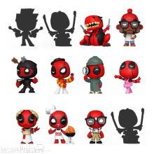 Funko FK55210 - Marvel Comics Mystery Minis Minifiguren 5 cm Display Deadpool 30th Anniversary (12)