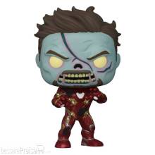 Funko FK57379 - Marvel What If,,,? POP! TV Vinyl Figur Zombie Iron Man 9 cm