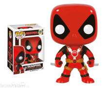 Funko FK7486 - Marvel Comics POP! Vinyl Wackelkopf Deadpool Two Swords 10 cm
