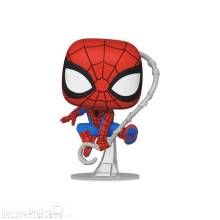 Funko FK75870 - Friendly Neighborhood Spider-Man POP! Vinyl Figur Spider-Man(Final Suit) 9 cm