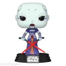 Funko FK77370 - Star Wars POP! Vinyl Wackelkopf-Figur Asajj Ventress 9 cm