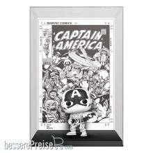 Marvel 85th Anniversary POP! Comic Cover Vinyl Figur Captain America 9 cm