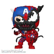 Marvel POP! Vinyl Figur Carnageized - Captain America 9 cm