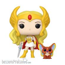 Masters of the Universe POP! & Buddy Vinyl Figur She-Ra w/Kowl 9 cm