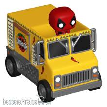 Marvel POP! Rides Vinyl Figur Deadpool w/Chimichanga Truck 2,5 cm
