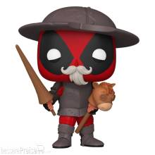 Funko FK83985 - Marvel POP! Plus Vinyl Figur Deadpool as Don Quixote 9 cm