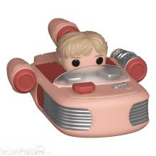 Funko FK85519 - Star Wars Bitty POP! Rides Vinyl Figur Luke Skywalker and Speeder