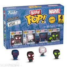 Funko FK85702 - Spider-Man Bitty POP! Vinyl Figuren 4er-Pack Series 2 2 cm