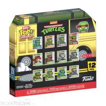 Funko FK85923 - Tenage Mutant Ninja Turtles Bitty POP! Vinyl Figuren 12-Pack 2,5 cm