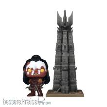 Funko FK86431 - Der Herr der Ringe POP! Town Vinyl Figur Lurtz w/Tower 9 cm