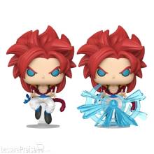 Funko FK86495 - Dragon Ball GT POP! Animation Vinyl Figur Gogeta w/CH(GW) 9 cm Sortiment (6)
