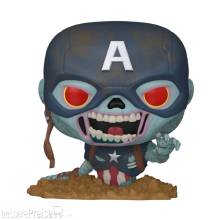 Funko FK86650 - Marvel Zombies POP! Vinyl Figur Captain America 9 cm