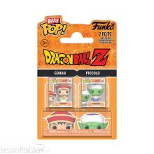 Funko FK88926 - Dragon Ball Bitty POP! Vinyl Figuren 2er-Pack Gohan & Piccolo 2,5 cm
