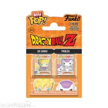 Funko FK88927 - Dragon Ball Bitty POP! Vinyl Figuren 2er-Pack Goku & Freiza 2,5 cm