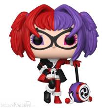Funko FK90302 - Batman Ninja POP! Heroes Vinyl Figur Harley Quinn 9 cm