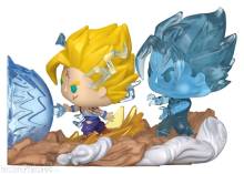 Funko FK90594 - Dragon Ball Z POP Moments Vinyl Figuren Father-Son Kamehameha 9 cm