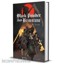 FreeLeague FLEBPB001 - Black Powder and Brimstone Core Rulebook (Fantasy RPG, Digest-Sized Hardback)
