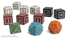 FreeLeague FLEMUH051559 - Forbidden Lands Custom Dice (Forbidden Lands RPG Acces.)