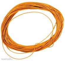 Zimo FLEXL100-OE - 100 m hochflexible H0 Litze auf Drahtspule, 0,05 qmm, Farbe orange