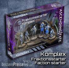 Freebooter Miniatures FMAFKO01 - Ascending Fate: Faction Komplex Starter Box