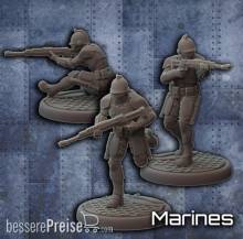 Freebooter Miniatures FMAFKO03 - Ascending Fate: Unitbox Komplex Marines