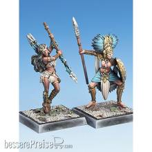 Freebooter Miniatures FMAMA030 - Atl-Atl/Tempelwächterin