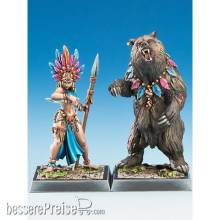 Freebooter Miniatures FMAMA031 - Cuitlachtli & Linn