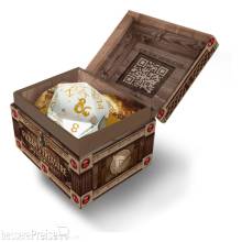 FanRoll FNRL10977 - Dungeons & Dragons Blind Mystery Box Würfel Fizban´s Treasure d20 25 mm