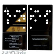 FaNaTtik FNTK-B-FLT65 - Fallout Eternal Replik Nuclear Keycard Limited Edition