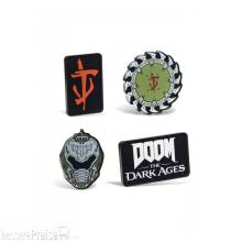 DEVplus GE1158693 - Doom The Dark Ages Magnet-Set Icons