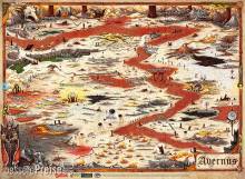 Dungeons and Dragons GFDND72793-G - D&D Landkarte Avernus