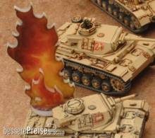 Battlefront Miniatures GFNAT005 - Destroyed Markers