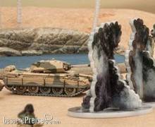 Battlefront Miniatures GFNAT006 - Smoke Bombardment Markers