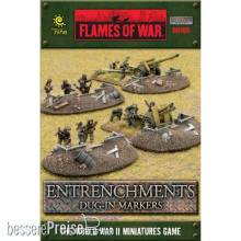 Gale Force Nine Modelling GFNBB106 - Entrenchments - Dug in Markers