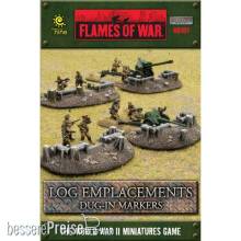 Gale Force Nine Modelling GFNBB107 - Log Emplacements - Dug In Markers