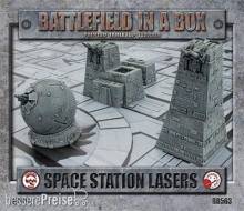 Gale Force Nine Modelling GFNBB563 - Galactic Warzones - Space Station Lasers